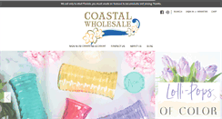 Desktop Screenshot of coastalwholesaleflowers.com